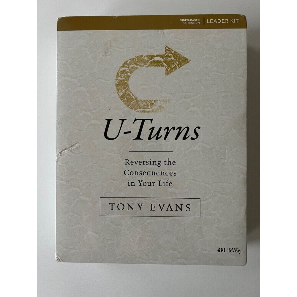 Tony Evans U-Turns Reversing The Consequences In Your Life Leader Pack 2020 NEW